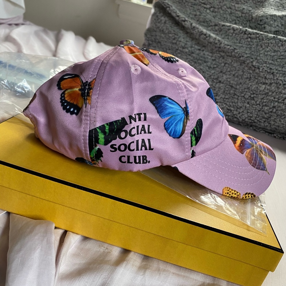 Antisocial Social Club Ashton Pink Cap